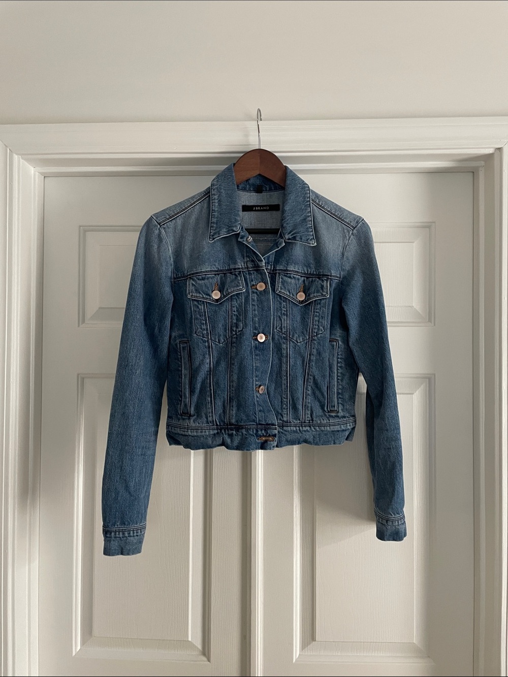 J Brand Classic Blue Denim Jean Jacket